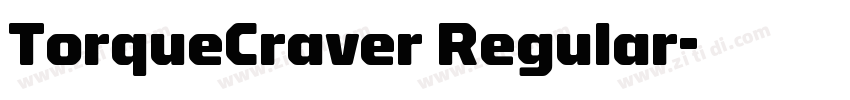 TorqueCraver Regular字体转换